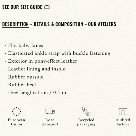 Petit Sezane Paula Ballerinas Mary Jane Flats Pony Leopard Print Toddler Kids - Picture 10 of 10